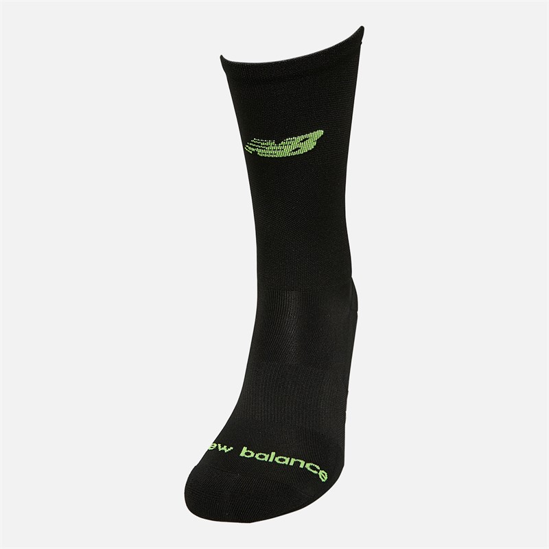 New Balance Running Crew Socks Black