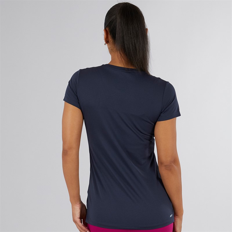 New Balance Womens Core NB Dry Top Eclipse Navy