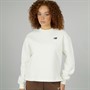 New Balance Womens Heritage Fleece Sweatshirt Sea Salt