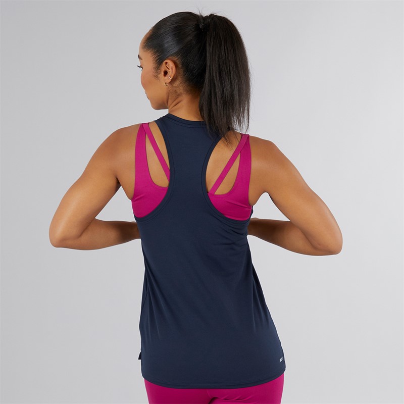 New Balance Womens Core NB Dry Tank Eclipse Navy