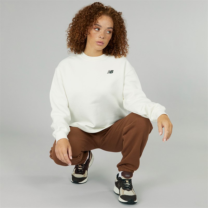 New Balance Womens Heritage Fleece Sweat Pants Pine Cone