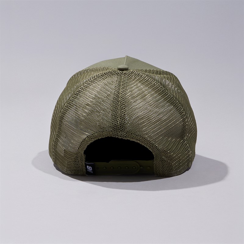 New Balance Essentials Trucker Cap Dark Olivine