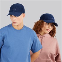 New Balance Washed Corduroy Panel Cap Navy