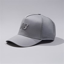New Balance Essentials Trucker Cap Slate Grey/Slate Logo