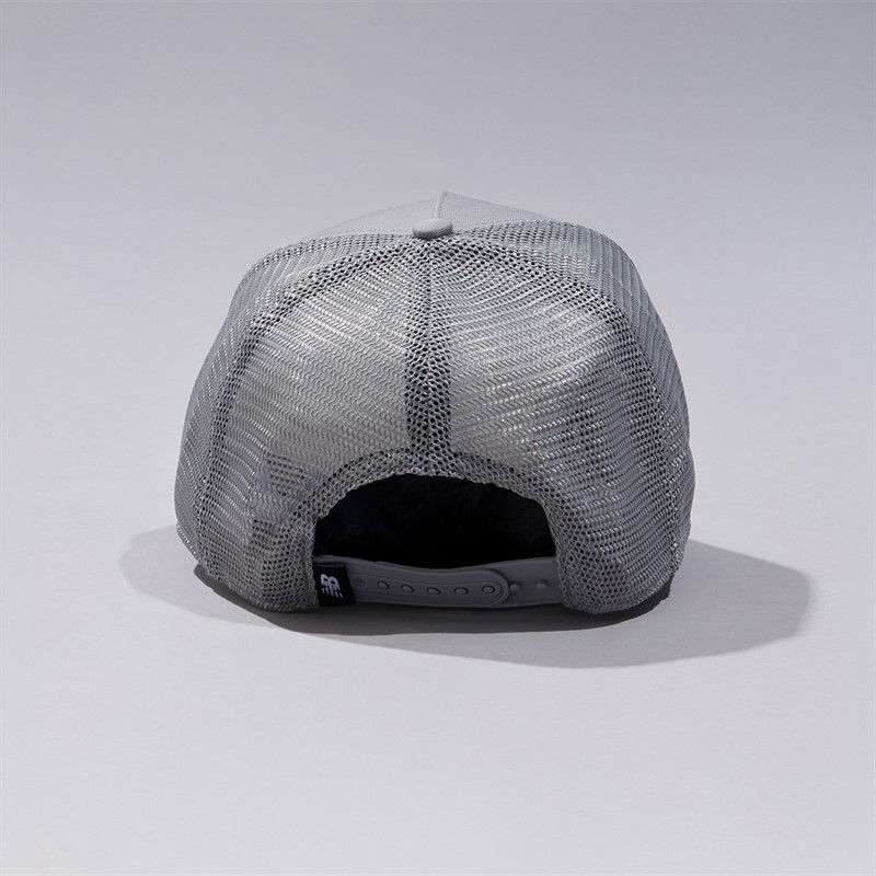 New Balance Essentials Trucker Cap Slate Grey/Slate Logo