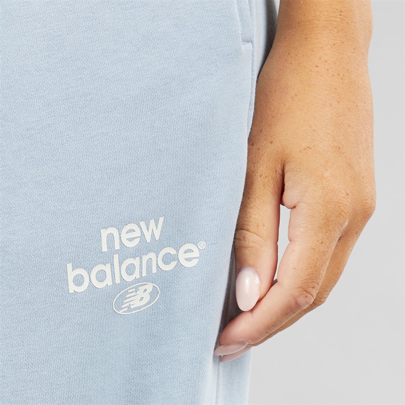 New Balance Damen Essentials neu interpretiert Archiv Sweat Hose Hell Arktis Grau