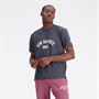 New Balance Herren Essentials Varsity T-Shirt Blacktop