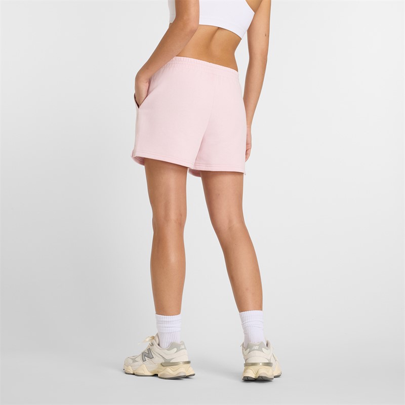 New Balance Szorty frotte dla niej kolor różowy cukier