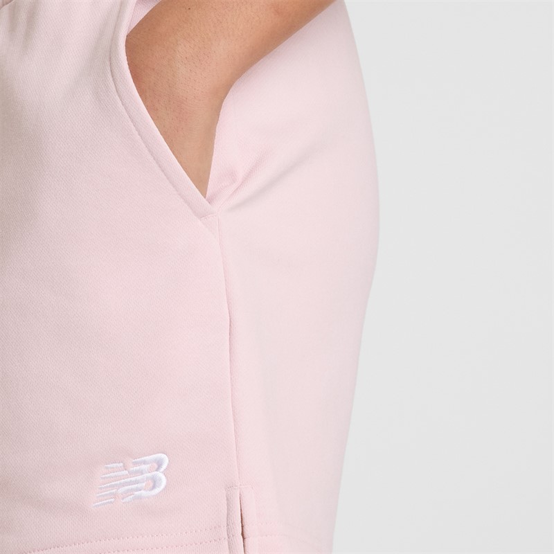 New Balance Szorty frotte dla niej kolor różowy cukier