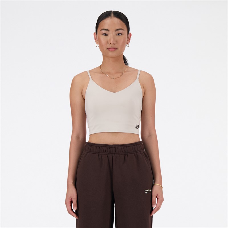 New Balance Damen Harmony NB Dry Leichte Stütz BH Top Moonrock