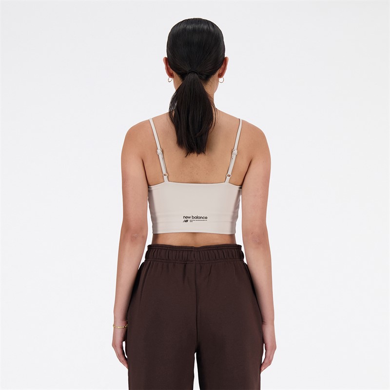 New Balance Damen Harmony NB Dry Leichte Stütz BH Top Moonrock