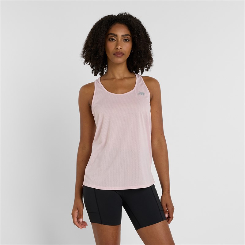 New Balance Dames Athletics NBIce x Tank Rose Sugar - Maat 36-38