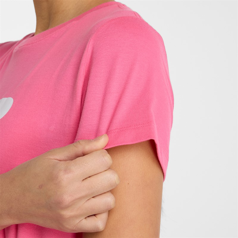 New Balance Damen Logo T Shirt Dragon Berry