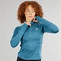 New Balance Damen Essential Heat Grid 1/2 Zip Top Terrarium