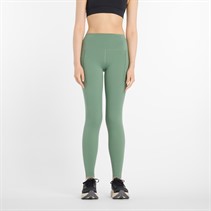 New Balance Dames Strakke NBDry Zak Hoge Taille Strakke Leggings Donker Juniper