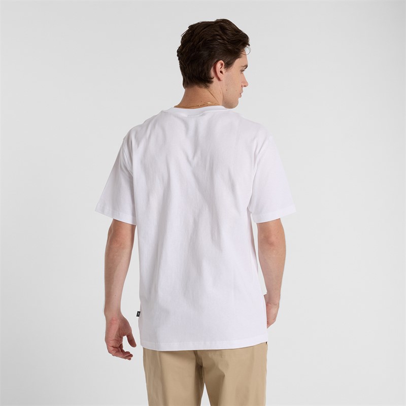 New Balance Herren Face Oka Smile T Shirt Weiss