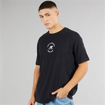 New Balance Heren Life In Balance Oversized T-shirt Zwart
