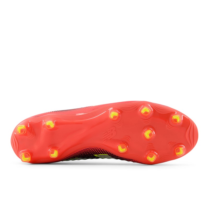 New Balance Tekela Magia Low Geschnürt V4 FG Nocken Fussballschuhe Schwarz