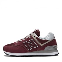 New Balance Dames 574 Core Sneakers Bordeau