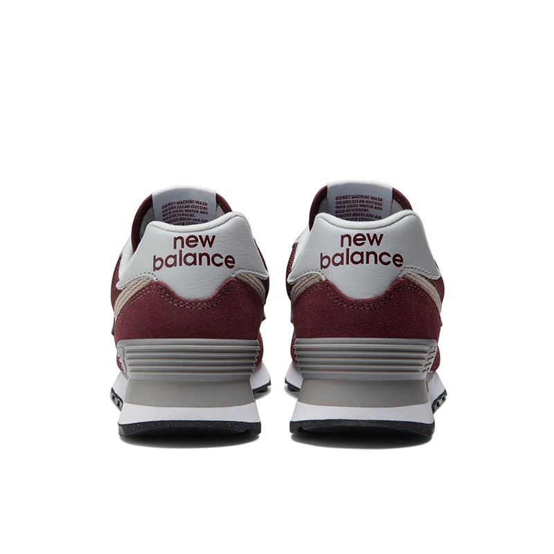 New Balance Damen 574 Core Turnschuhe Burgund