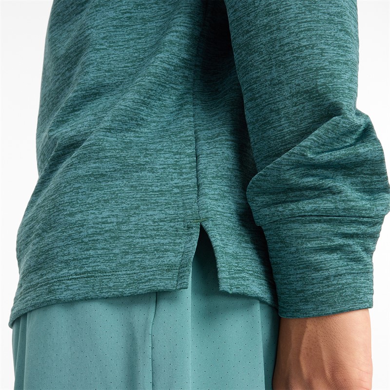 New Balance Herren Essential Heat Grid 1/2 Zip Lauf Oberteil New Spruce