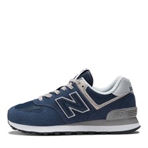 New Balance Dames 574 Core Sneakers Marineblauw