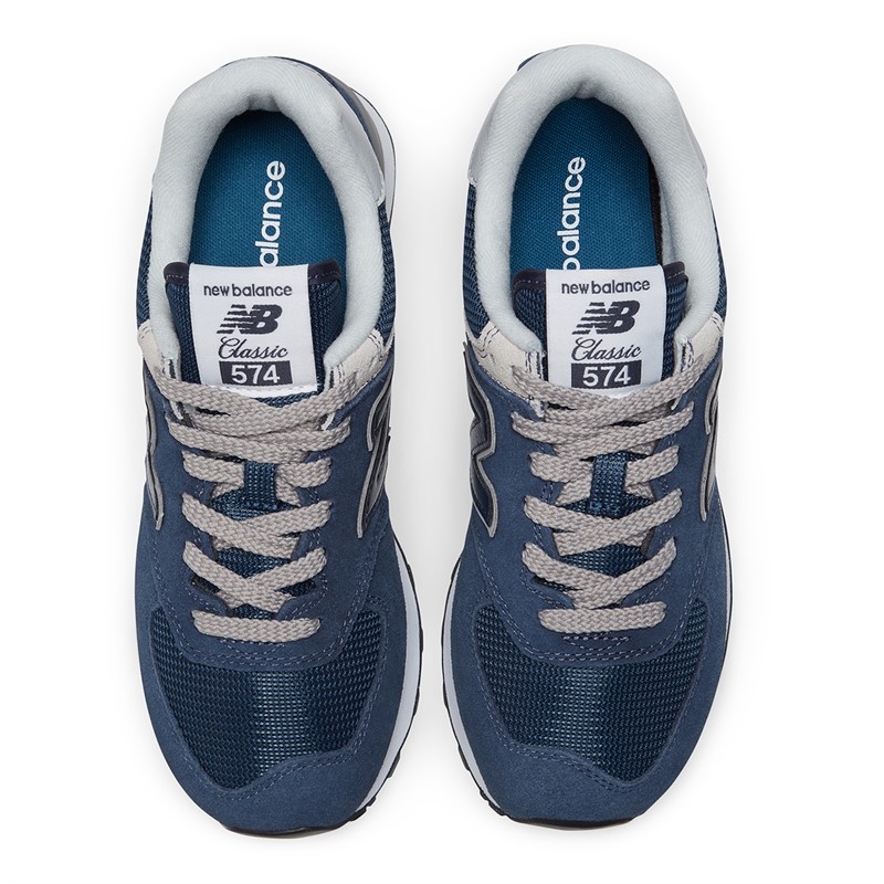 New Balance Damen 574 Core Turnschuhe Marineblau