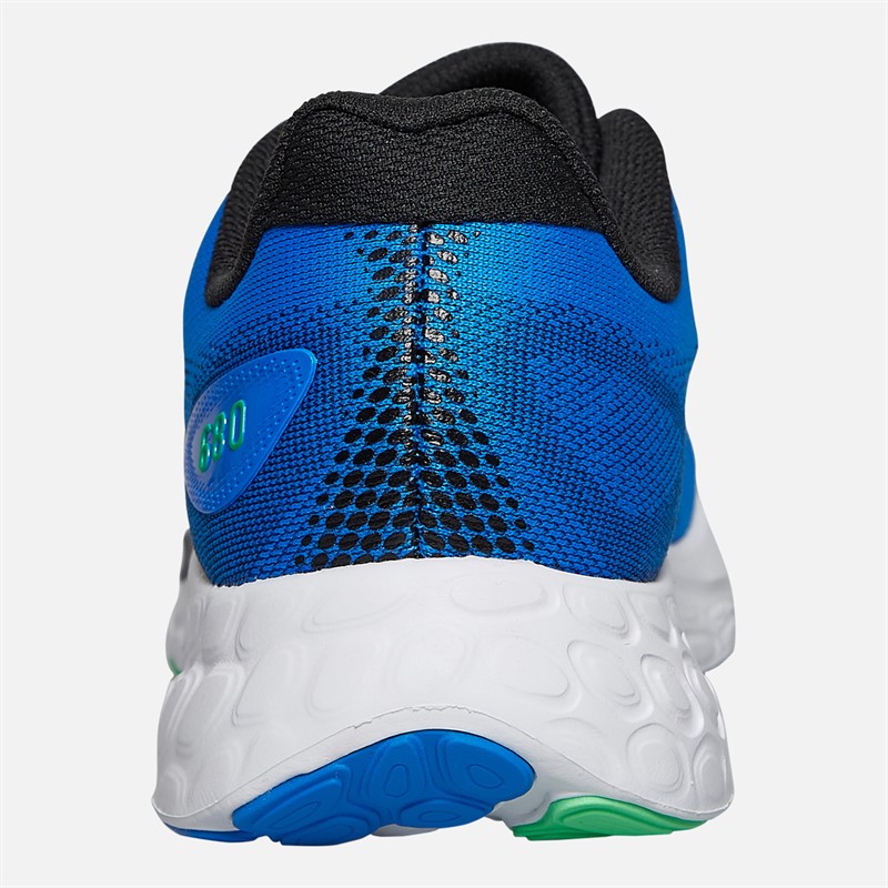 New Balance Mens Fresh Foam 680 V8 Neutral Running Shoes Blue Oasis