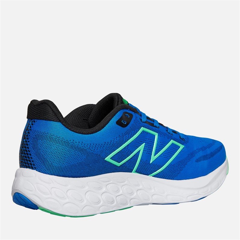 New Balance Mens Fresh Foam 680 V8 Neutral Running Shoes Blue Oasis