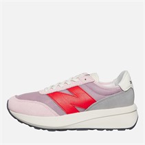 New Balance Junior Girls 370 Trainers Rose Sugar