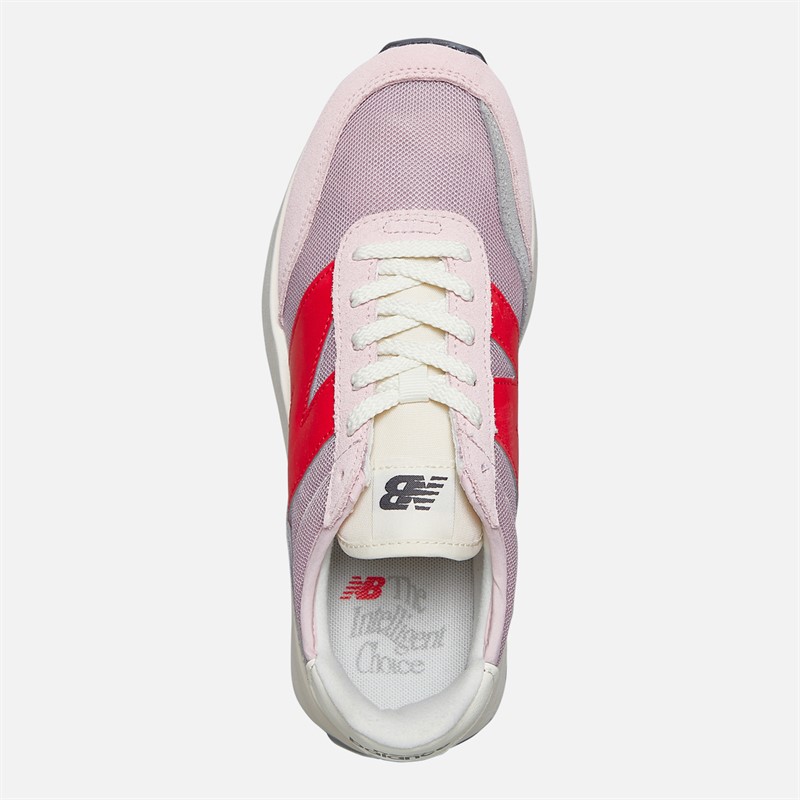 New Balance Junior Girls 370 Trainers Rose Sugar