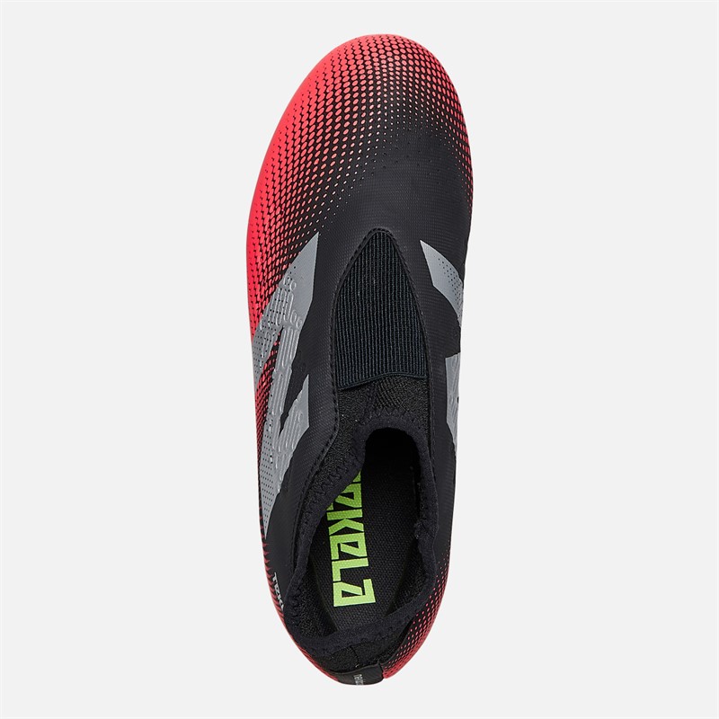 New Balance Junior Tekela Magique V4+ FG Firm Ground Football Boots Black