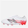 New Balance Junior Furon Team V8 FG Firm Ground Football Boots White