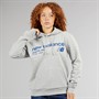 New Balance Womens Logo Hoodie Greymarl
