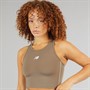 New Balance Womens Harmony NB Dry Cropped Tank Top Dockside