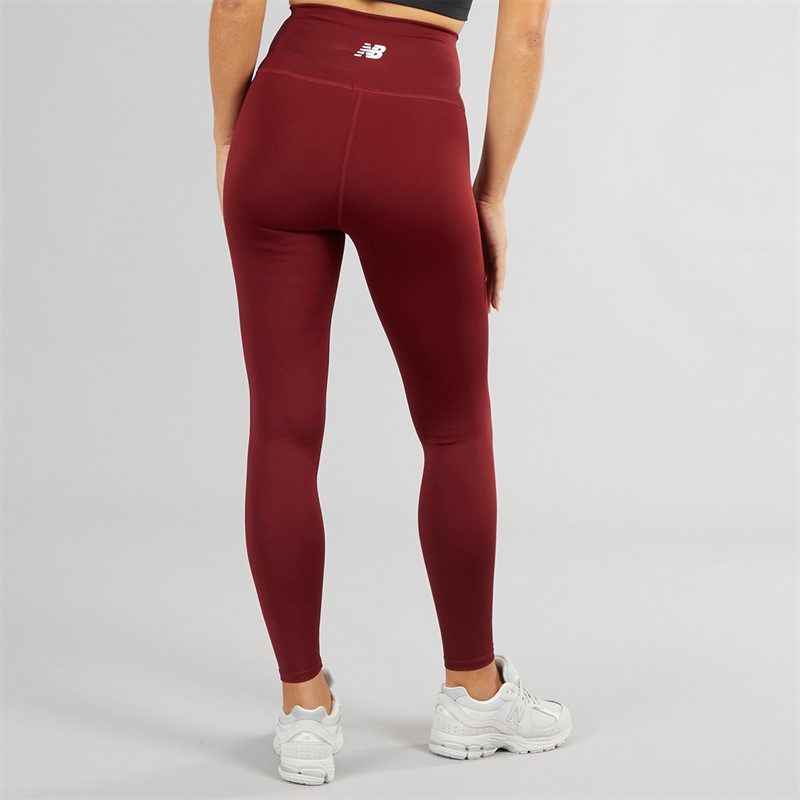 New Balance Womens Script Tight Leggings Mercuryr