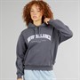 New Balance Womens Varsity Large Logo Hoodie Darkarct