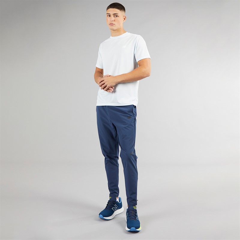 New Balance Mens Tenacity Stretch Woven Pants NB Navy