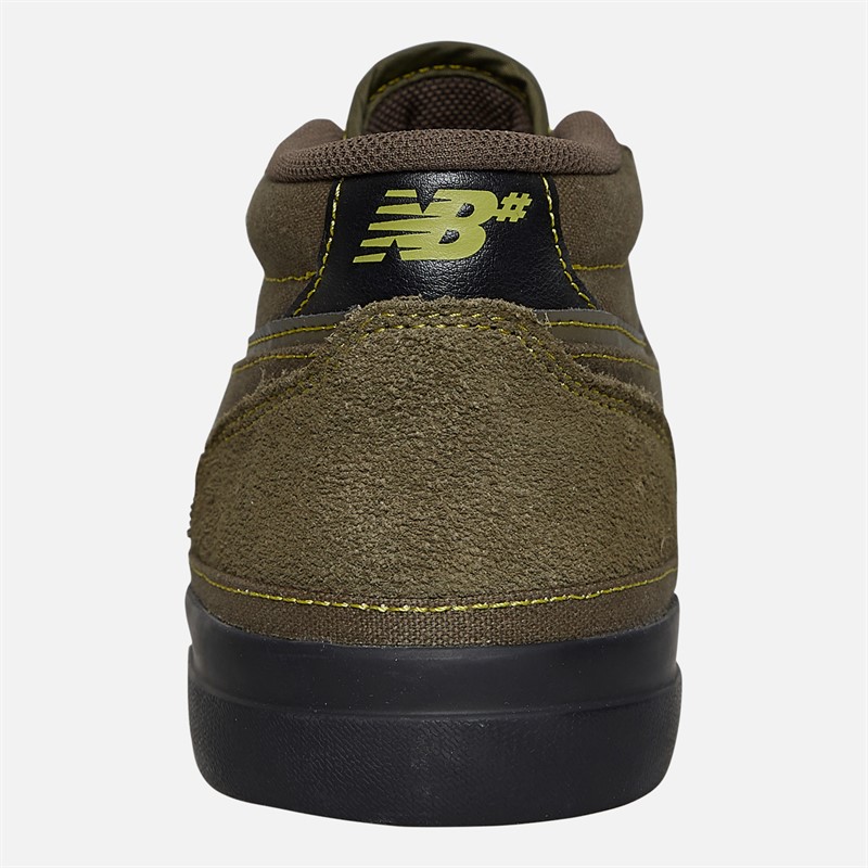 New Balance Mens 417 Mid Skate Shoes Trainers Dark Moss