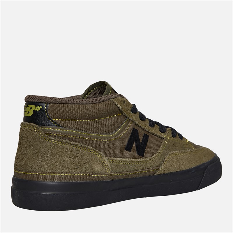 New Balance Mens 417 Mid Skate Shoes Trainers Dark Moss