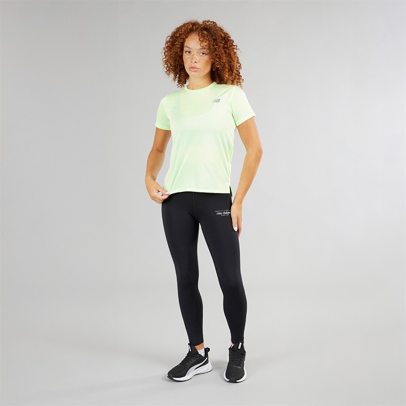 New Balance Womens Sport Essentials NB Dry Top Melon Water