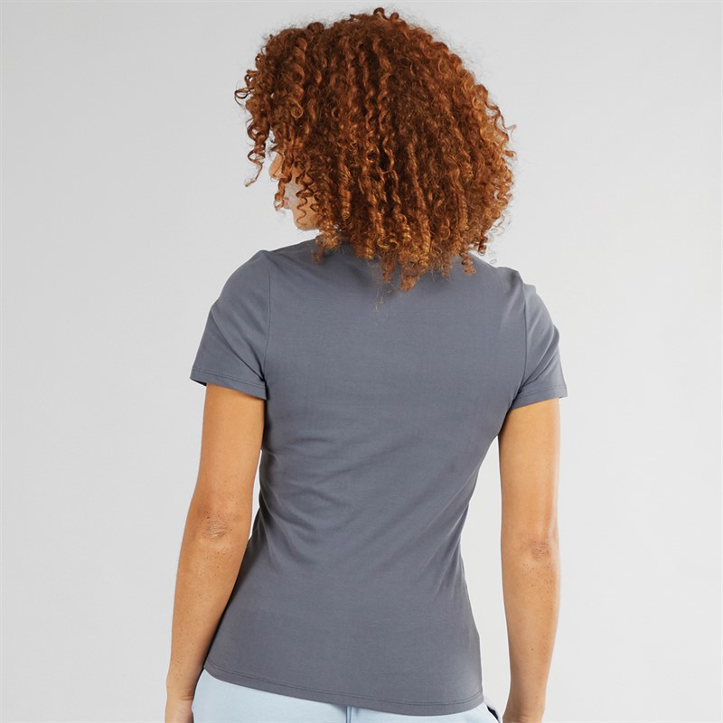 New Balance Womens Varsity Slim Fit T-Shirt Darkarct
