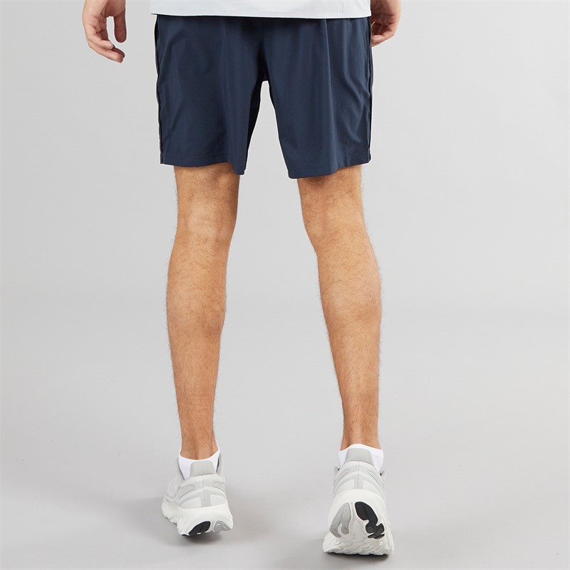 New Balance Mens Core NB Dry 7 Inch Running Shorts Eclipse