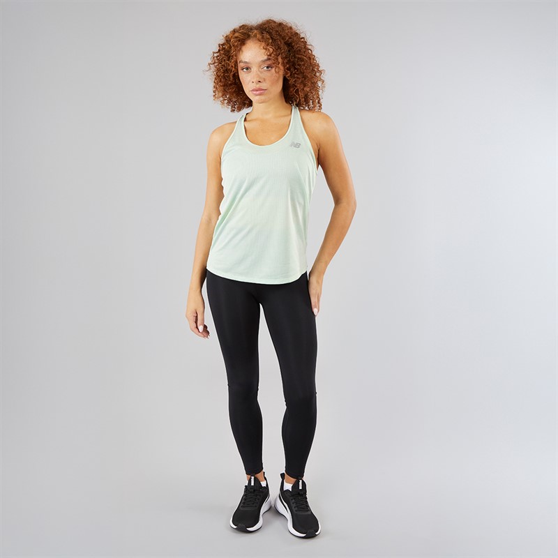 New Balance Womens Athletics NB Dry Tank Top Clay Ash