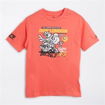 New Balance Kids London Edition Run London Graphic T-Shirt Drift Red