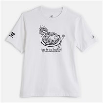 New Balance Kids London Edition Graphic T-Shirt White