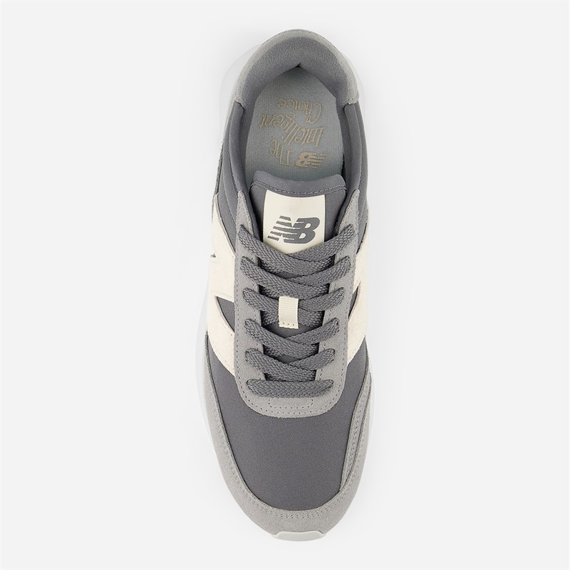 New Balance 370 Trainers Castlerock/Beige