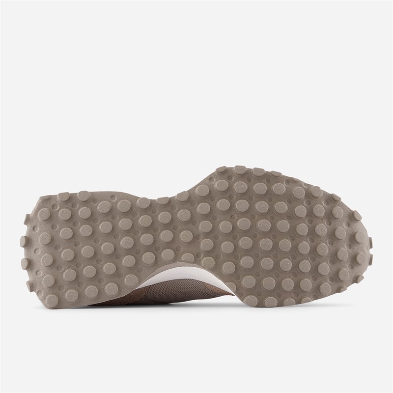 New Balance Mens 327 Trainers Mushroom/Light Mushroom