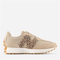 New Balance Womens 327 Trainers Incense/Leopard Print
