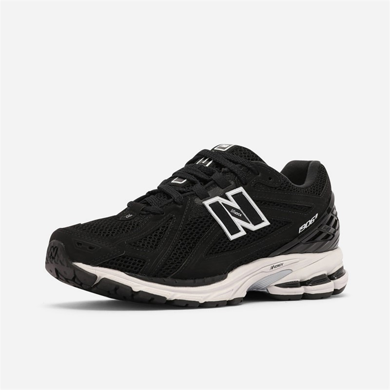 New Balance Mens 1906R Trainers Jet Black/White
